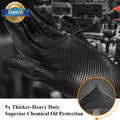 LARGE BLACK 10 MIL NITRILE GLOVES- 100 COUNT